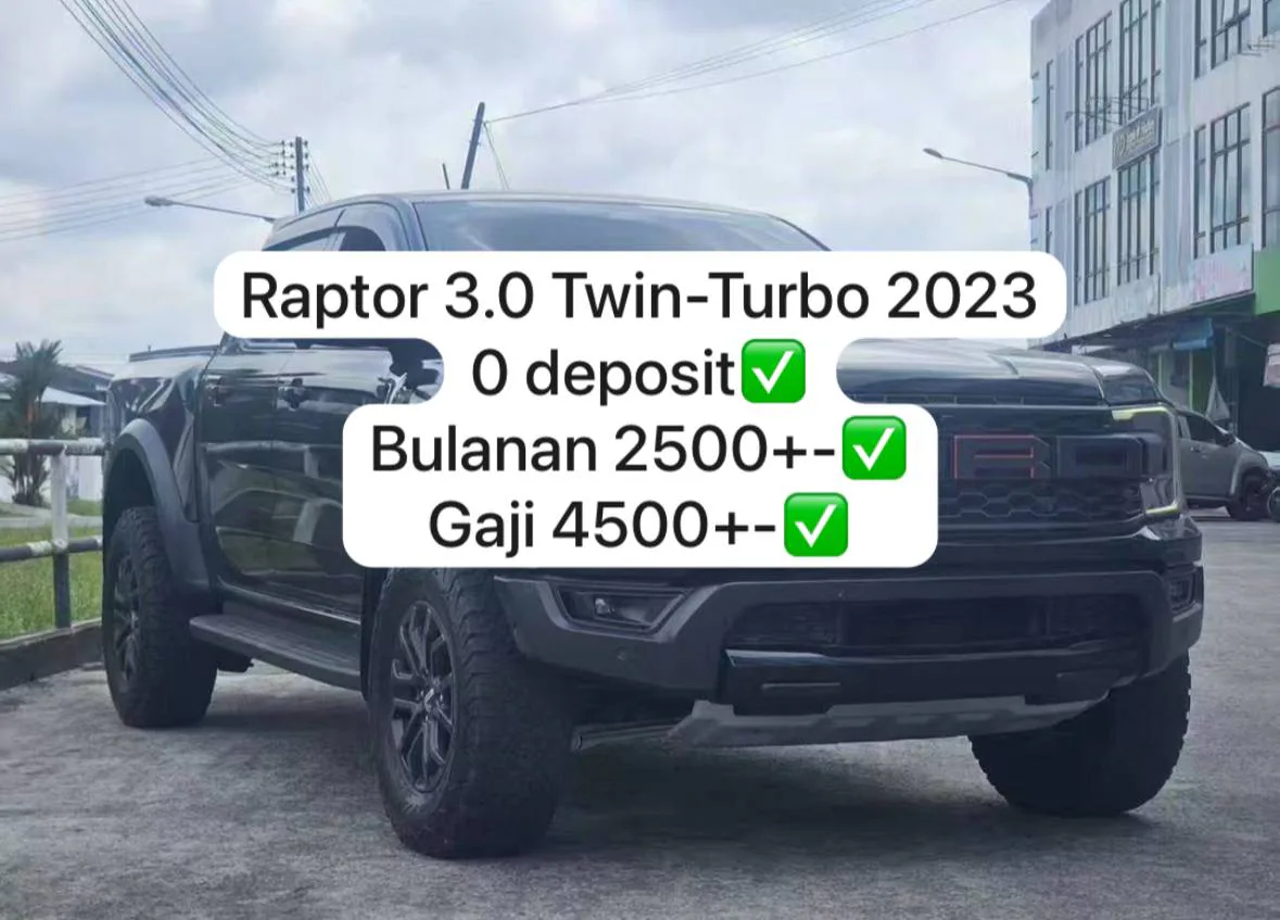 2023 Ford Raptor Auto 3.0 4WD V6 Twin-Turbo Petrol gallery photo 14